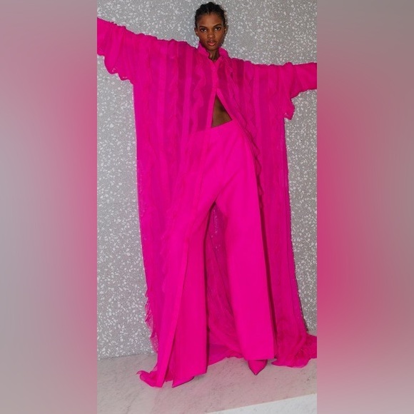 Satin Pink Pumps Sz IT 40.5 - Picture 7 of 16